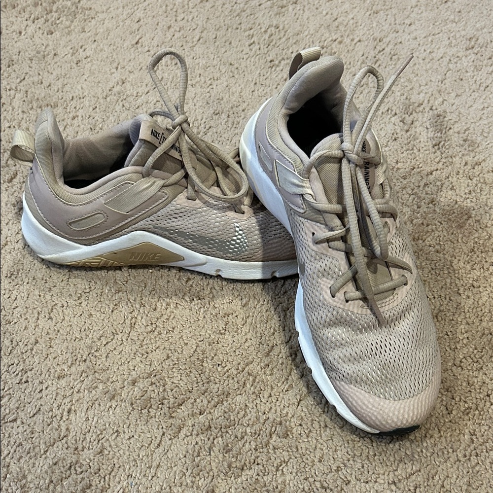 Nike Light Tan Athletic Sneakers